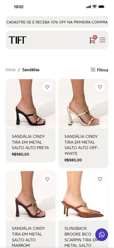 Slide tift-categoria